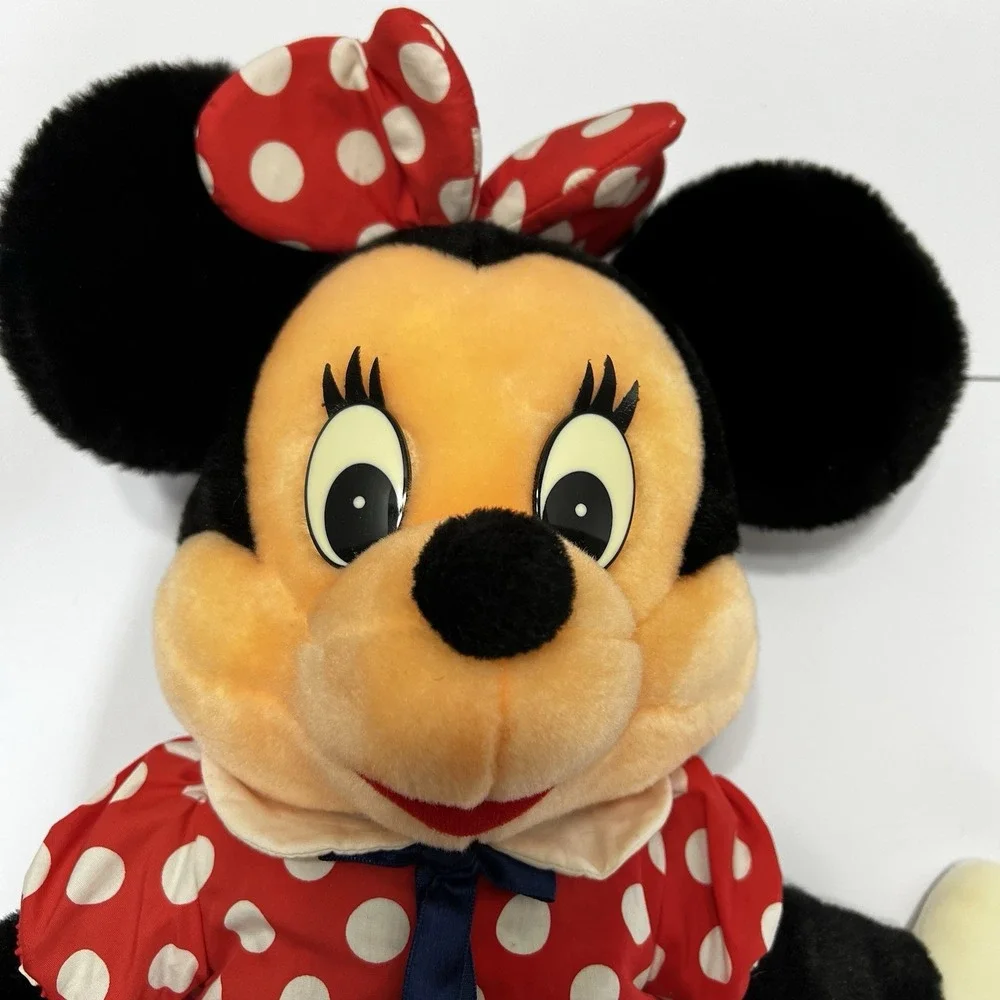 Vintage Walt Disney Sun and Star‎ Minnie Mouse Stuffed Toy Plush 24